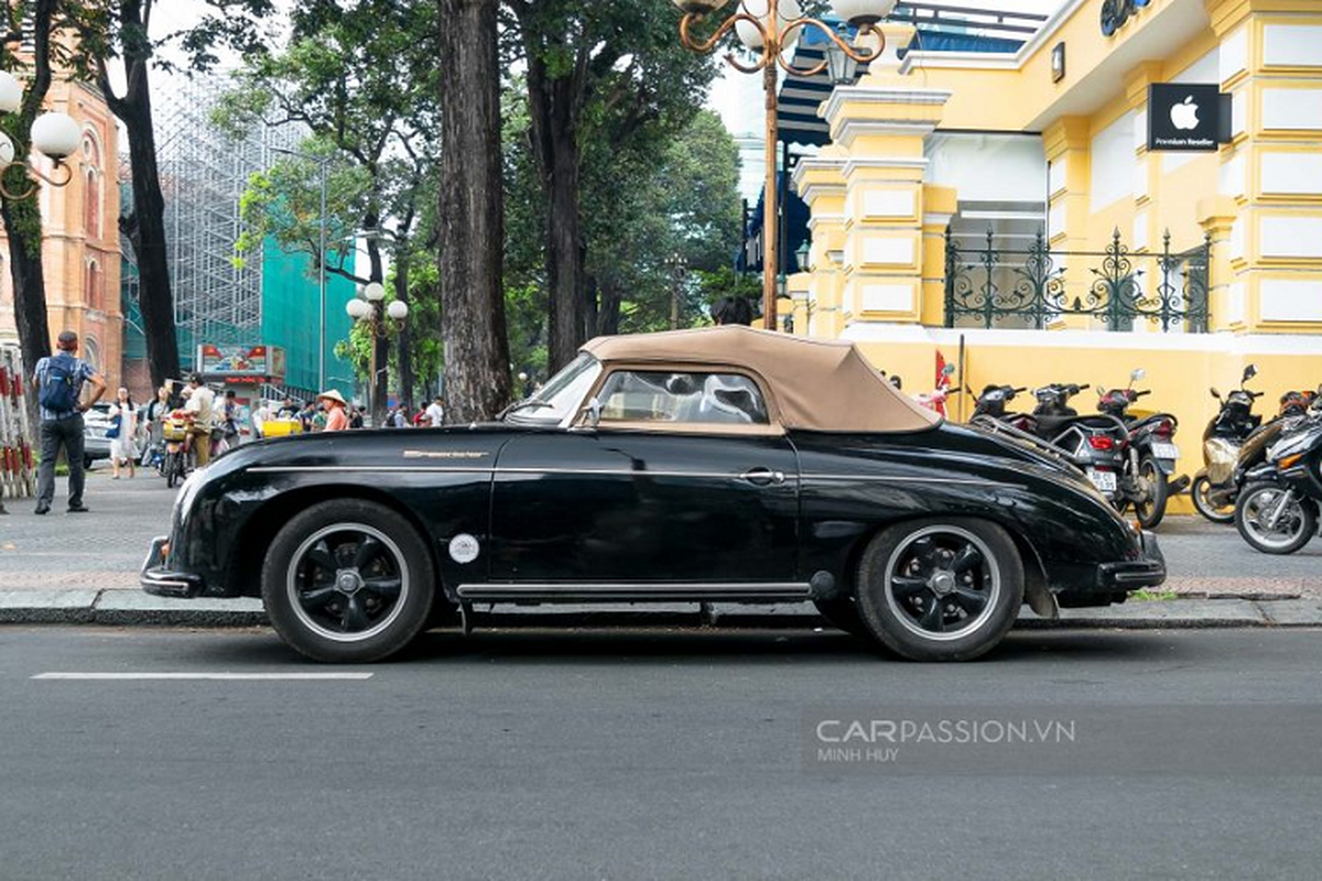 Chi tiet Porsche 356A Speedster di san 