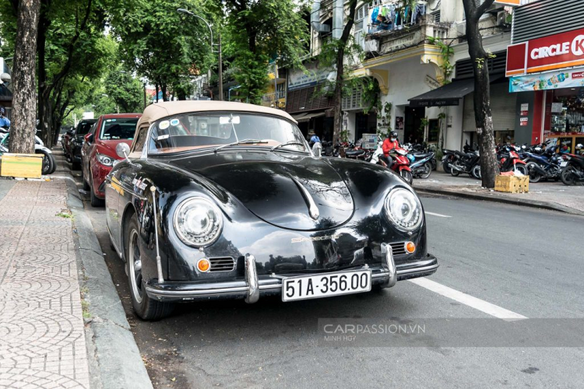 Chi tiet Porsche 356A Speedster di san 