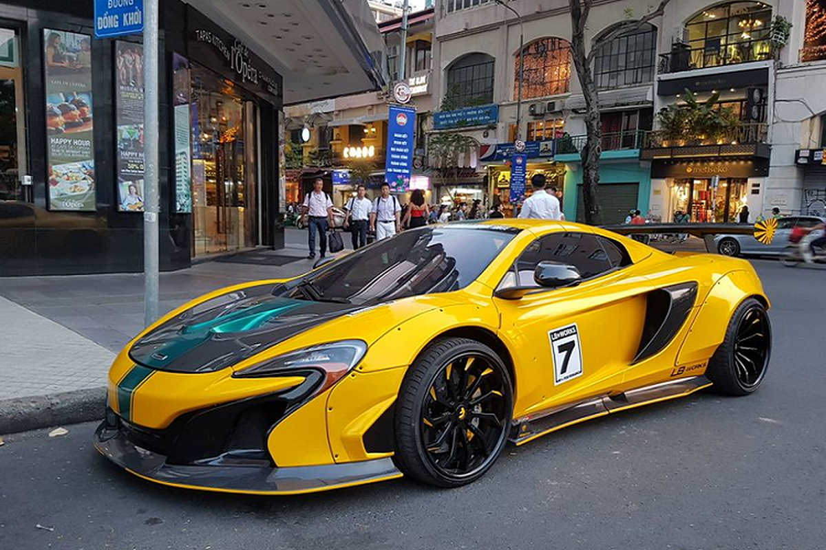 McLaren 650S Spider 16 ty do LibertyWalk doc nhat Viet Nam