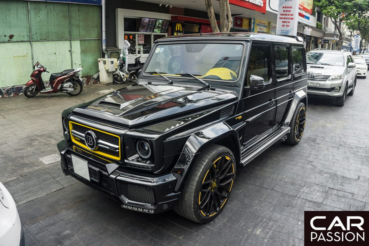 Can canh Mercedes-Benz G63 AMG do Brabus 850 o Sai Gon