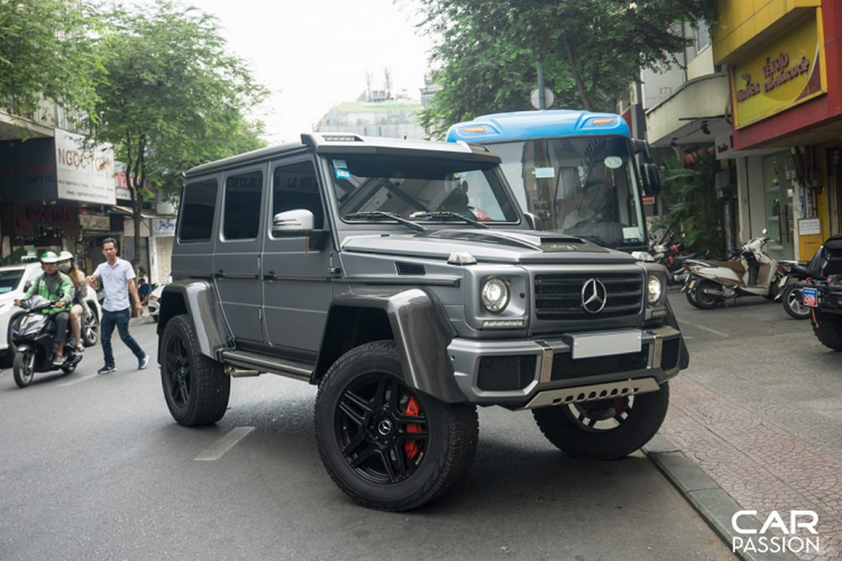 “Khung long” Mercedes G500 4×4² cua dai gia Campuchia o Sai Gon-Hinh-8