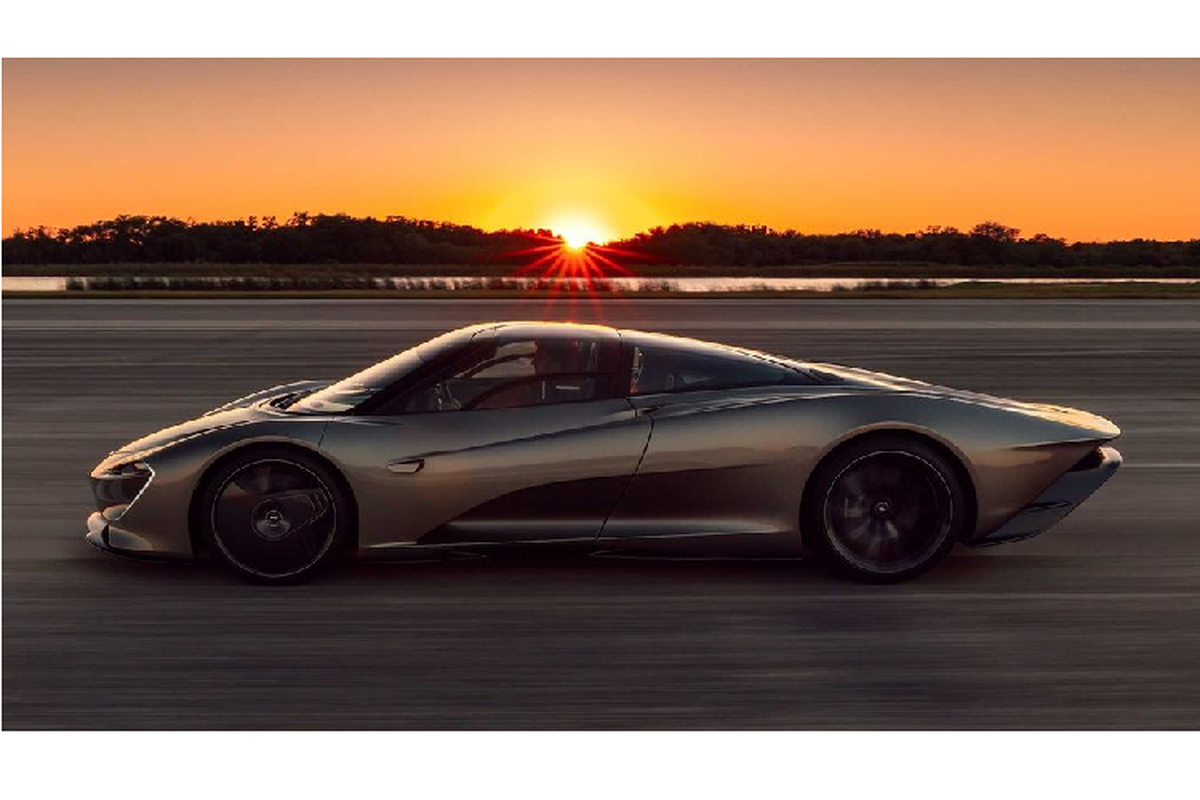 Sieu xe McLaren Speedtail hon 51 ty dong dat ky luc 403 km/h