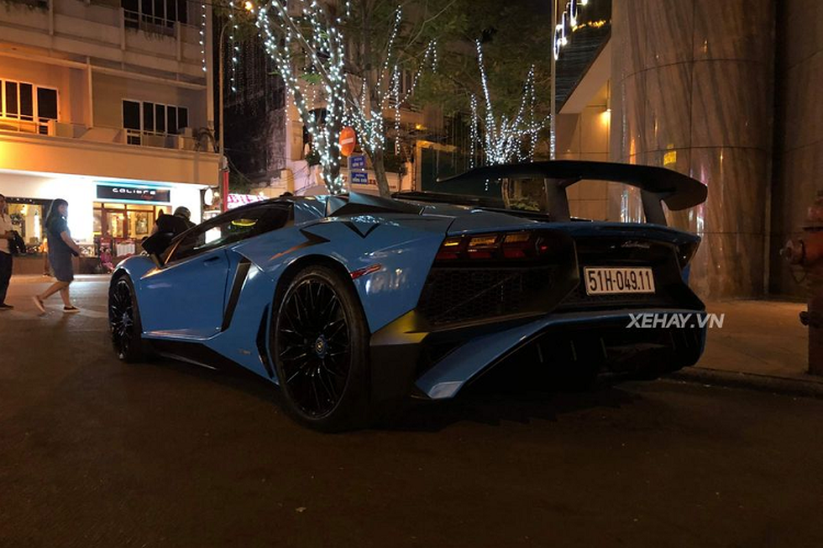 Sieu xe Lamborghini Aventador SV hon 30 ty lan banh tai Sai Gon-Hinh-5