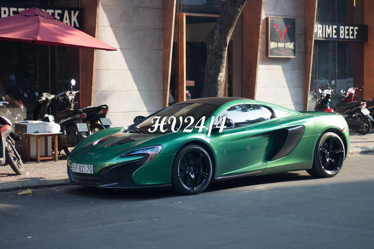 Chong Diep Lam Anh khoac ao “tac ke” cho sieu xe McLaren 650S-Hinh-6