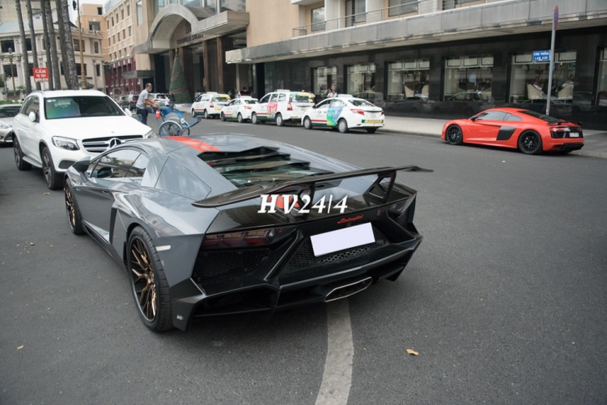 Lamborghini Aventador do bodykit 