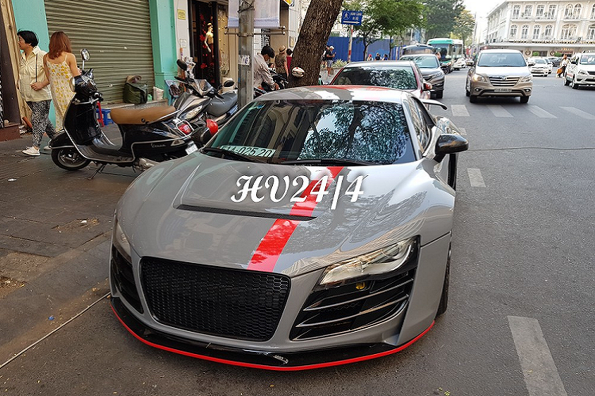 Sieu xe Audi R8 do body kit Prior Design doc nhat Viet Nam-Hinh-2