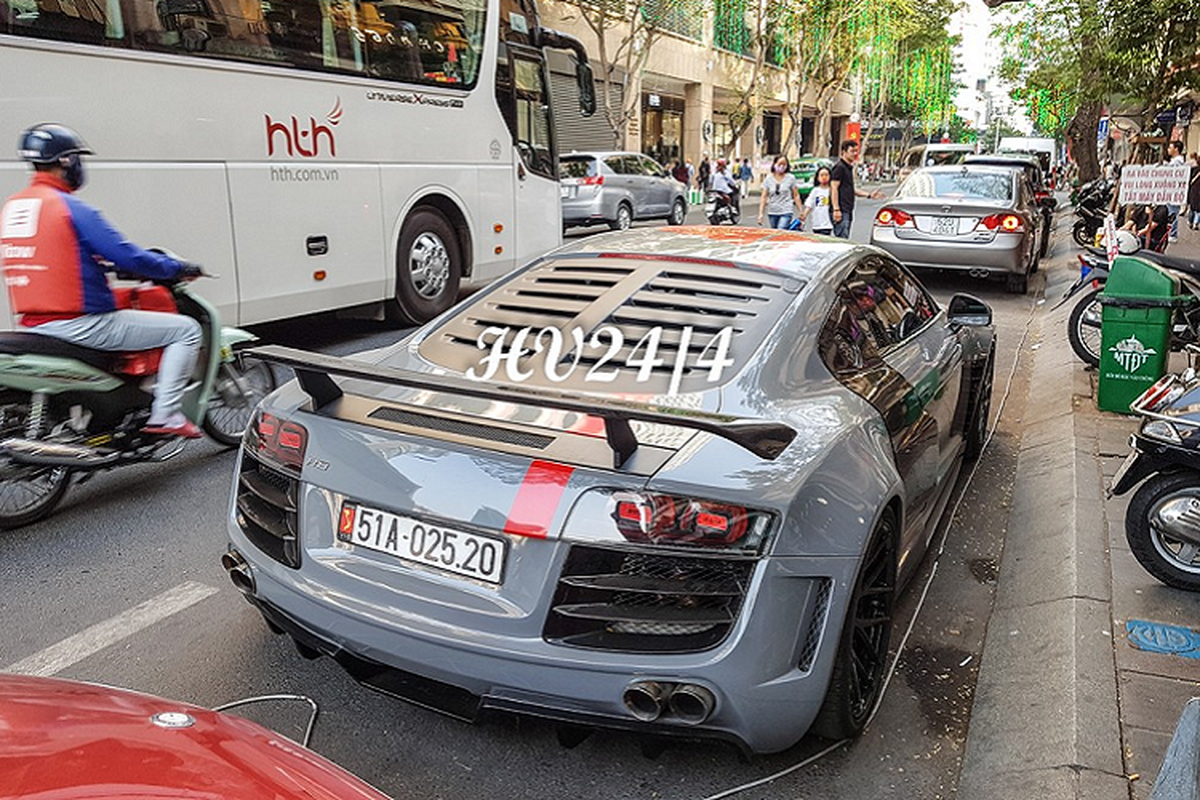 Sieu xe Audi R8 do body kit Prior Design doc nhat Viet Nam-Hinh-5