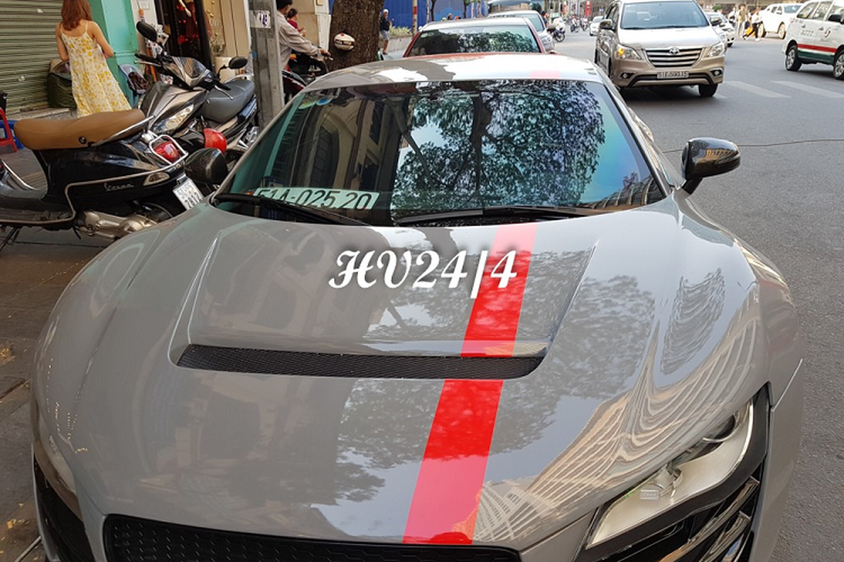 Sieu xe Audi R8 do body kit Prior Design doc nhat Viet Nam-Hinh-6