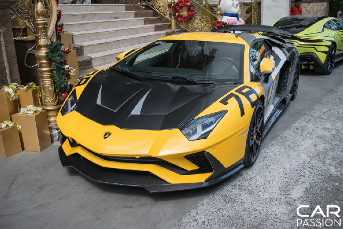 Sieu xe Lamborghini Aventador S hon 45 ty tai Viet Nam 