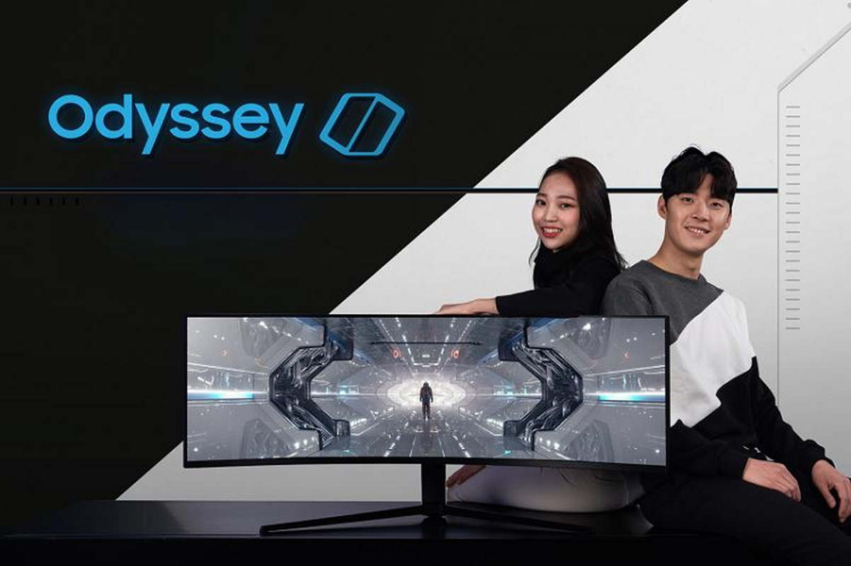 Samsung trinh lang dong man hinh choi game Odyssey moi