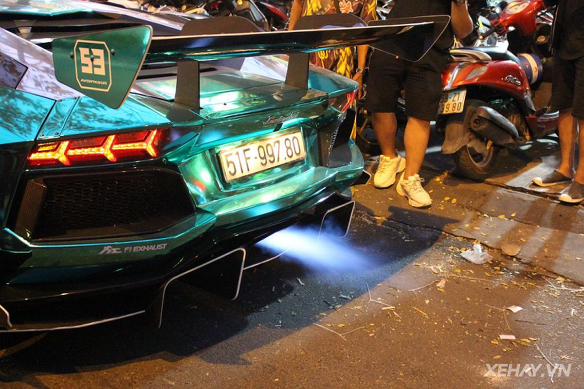 Lamborghini Aventador doc nhat Viet Nam chia tay dai gia Vung Tau-Hinh-5