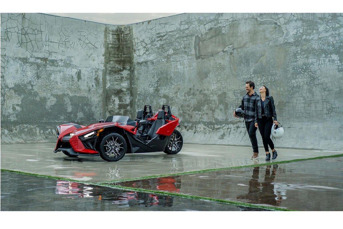 Sieu xe 3 banh - Polaris Slingshot 2020 tu 612 trieu dong-Hinh-2