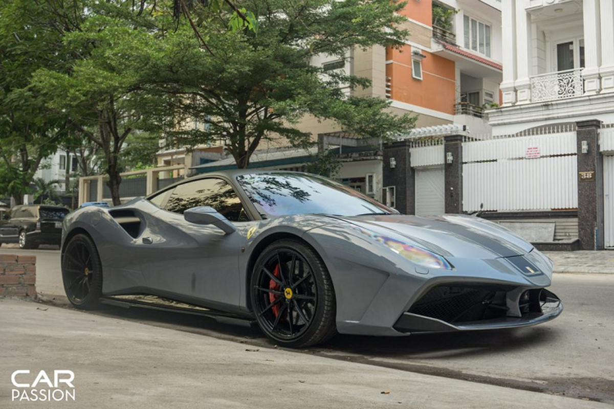 Ngam sieu xe Ferrari 488 GTB do SVR doc nhat Viet Nam-Hinh-2