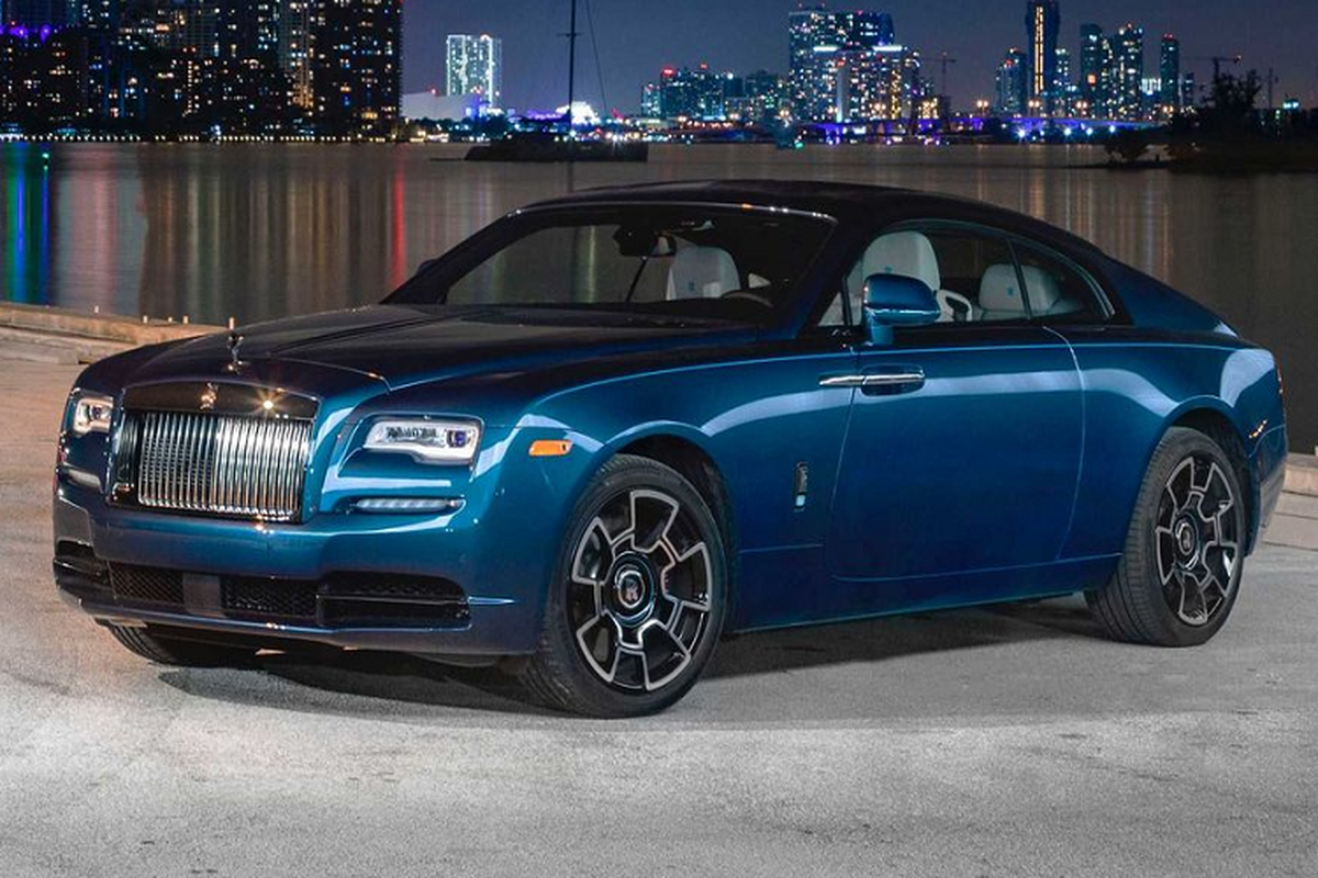 Xe sieu sang Rolls-Royce Wraith Black Badge hut mat tai Miami