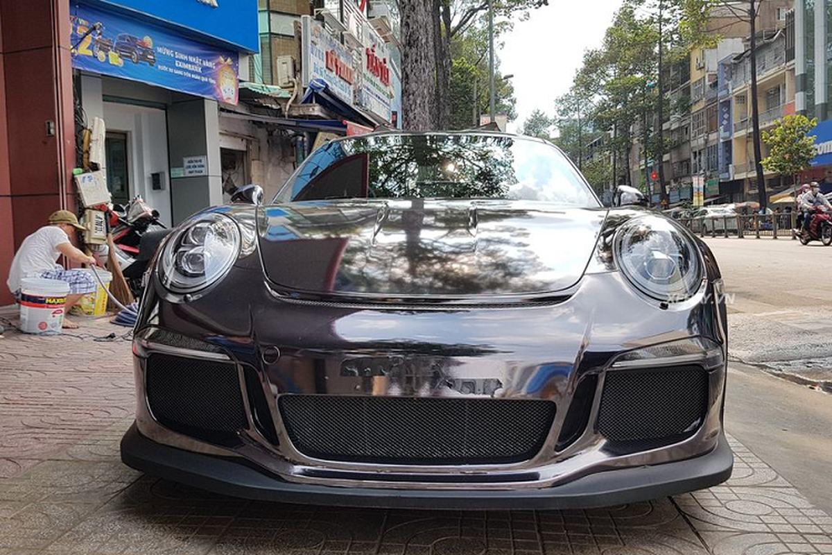 Sieu xe Porsche 911 GT3 RS hon 10 ty tren pho Sai Gon-Hinh-6