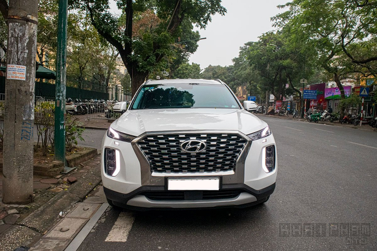 Xe Hyundai Palisade tien ty lan banh tren pho Ha Noi-Hinh-3