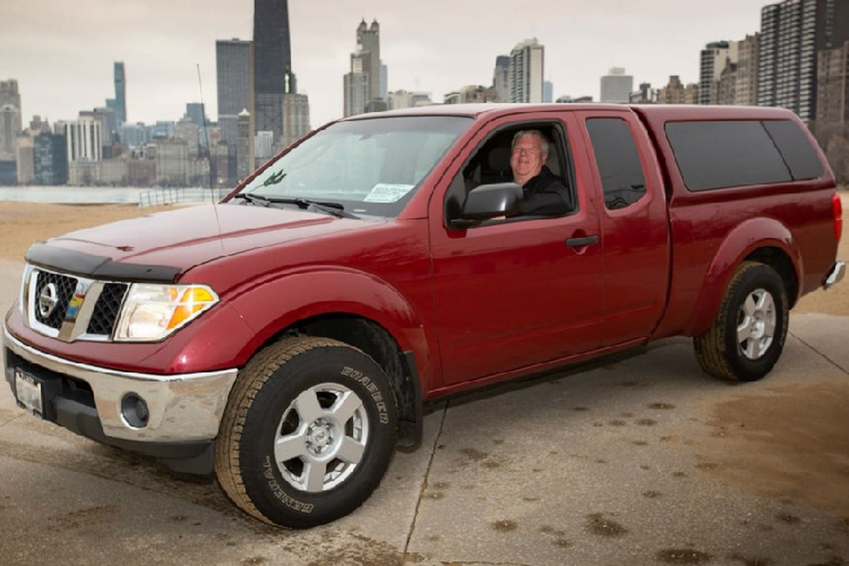 Nissan Frontier dung 13 nam, chay 1,6 trieu km 