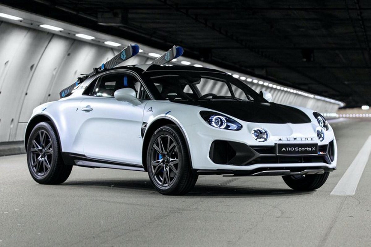 Alpine ra mat concept rally cho xe the thao A110 moi