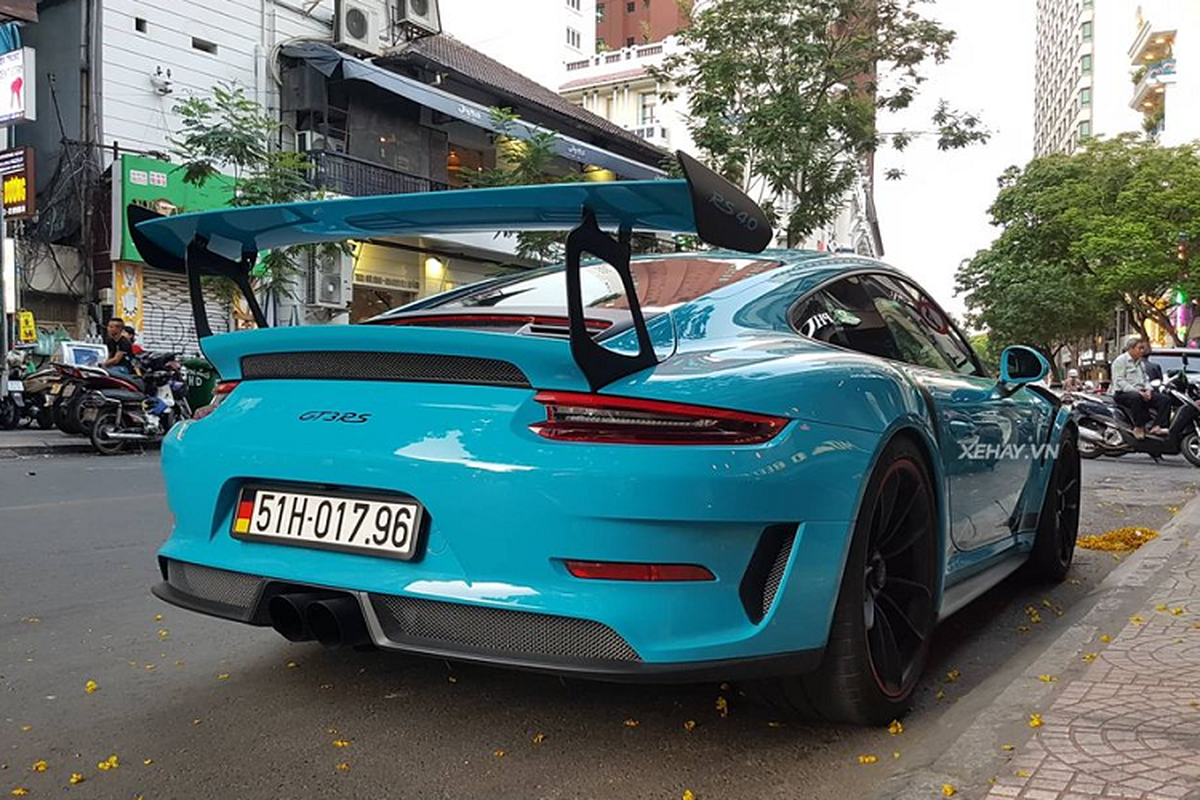 Sieu xe Porsche 911 GT3 RS 2019 hon 20 ty tren pho Sai Gon-Hinh-4