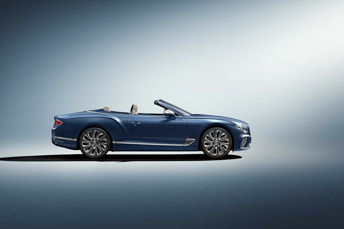 Chi tiet Bentley Continental GT Mulliner Convertible 2021 moi