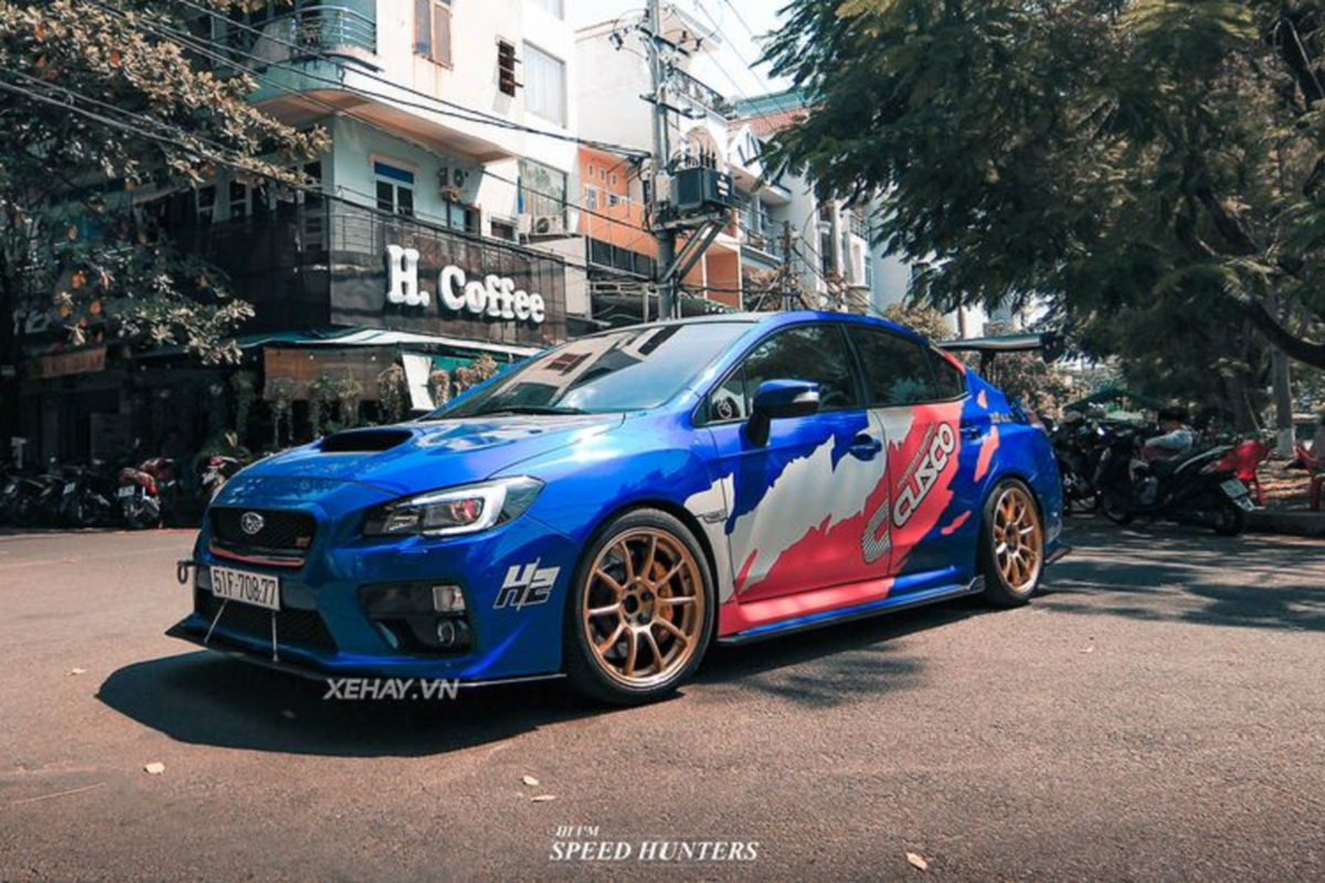 “Muc so thi” Subaru WRX STI do khung cua dan choi Sai Thanh