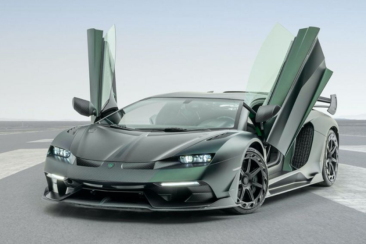 “Bo dien” Lamborghini Aventador SVJ cong suat 799 HP tu Mansory