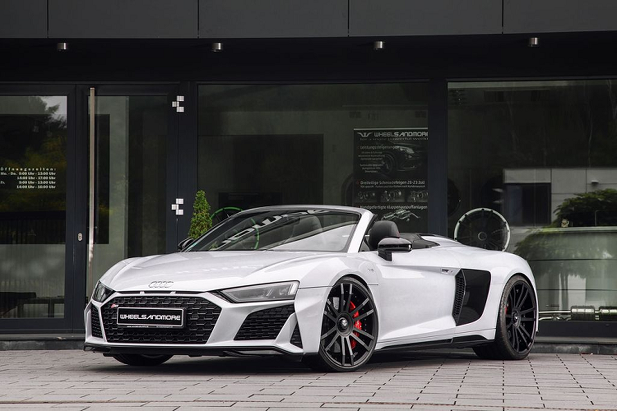 “Quai vat” Audi R8 Spyder V10 tai xuat, cong suat hon 1000 ma luc-Hinh-6