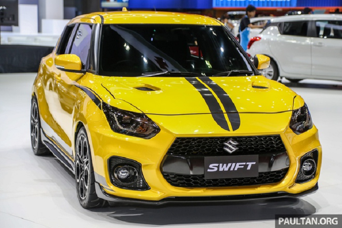 Ra mat Suzuki Swift Sport hybrid 2020 tu 449 trieu dong