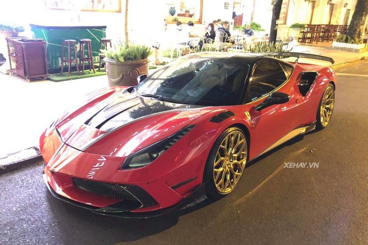 Ngam sieu xe Ferrari 488 GTB do Mansory ham ho nhat Viet Nam