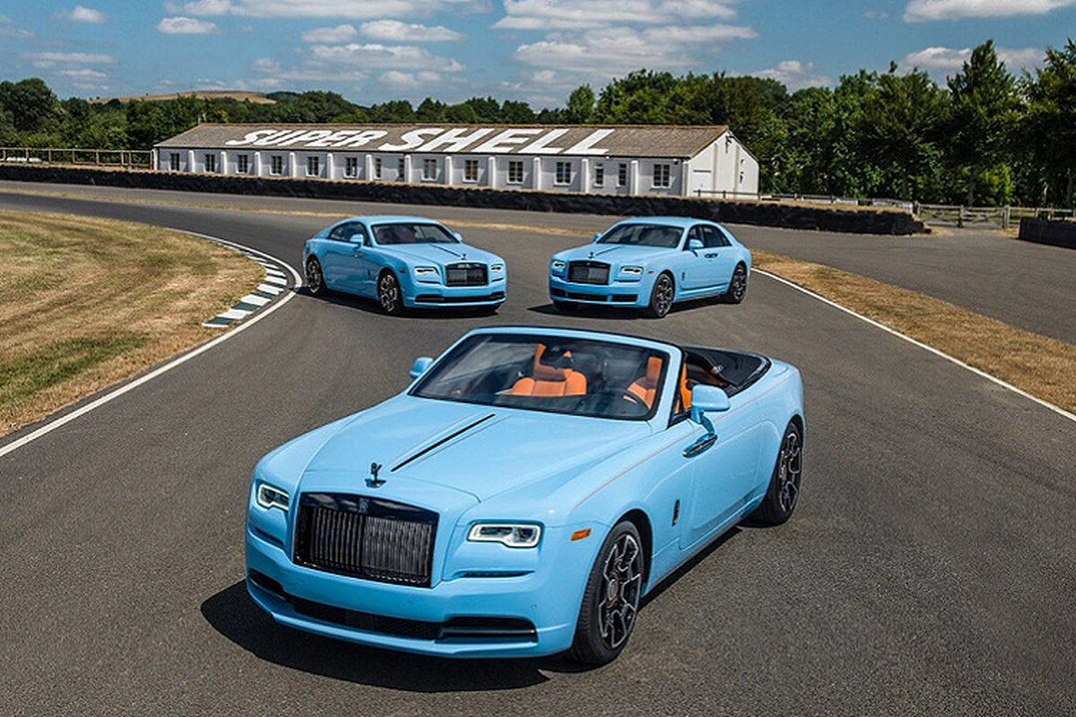 Choang ngop voi dan xe sieu sang Rolls-Royce 