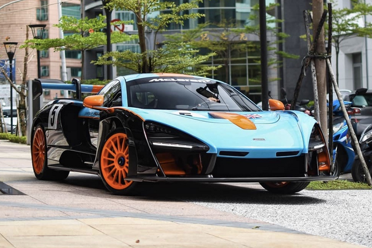 McLaren Senna LM Gulf Livery phien ban huyen thoai tro lai-Hinh-9