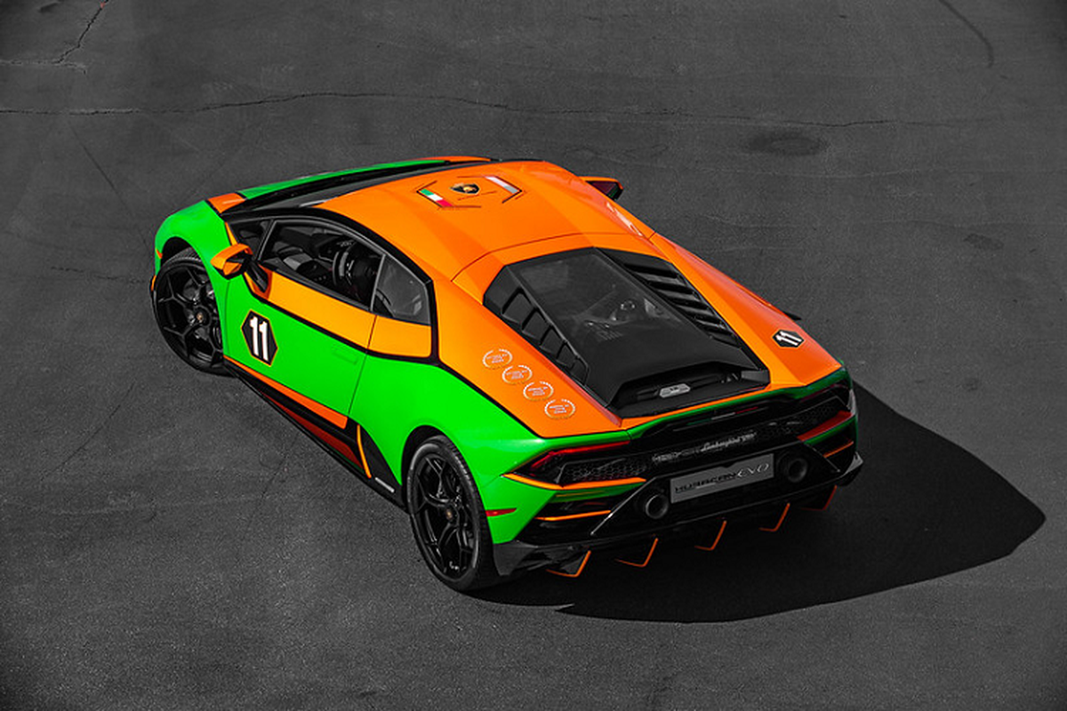 Chi tiet sieu xe hang hiem Lamborghini Huracan EVO GT Celebration-Hinh-2