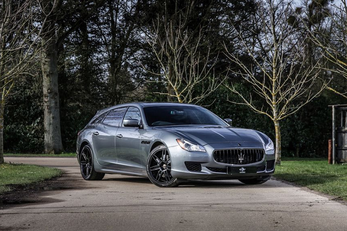 Dan choi mat 1500 gio do Maserati Quattroporte len Shooting Brake