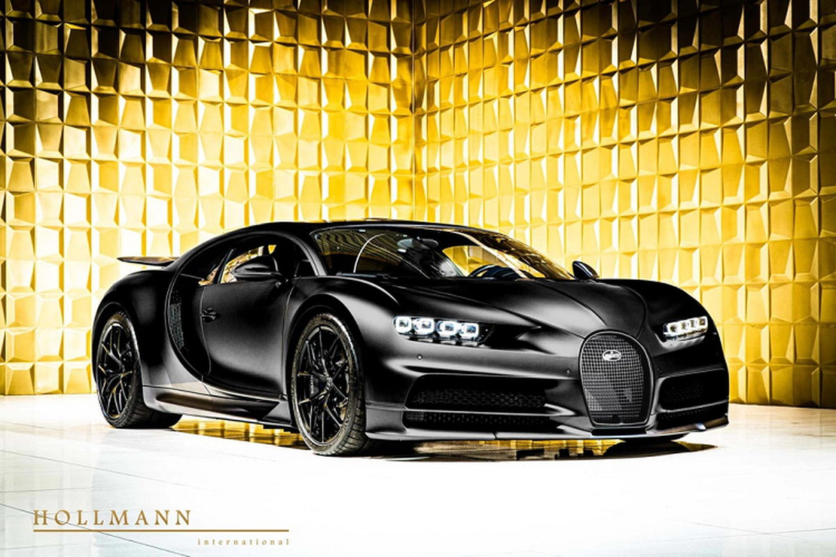 Bugatti Chiron Sport Noire chay 50 km chao ban 4,3 trieu USD