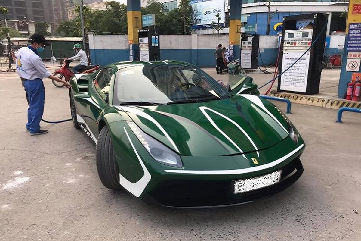 Ferrari 488 Spider cua dai gia Binh Phuoc lan banh ve Ha Noi-Hinh-2