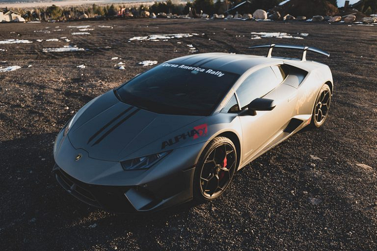 Ngam ban do Lamborghini Huracan Performante Alpha sieu manh