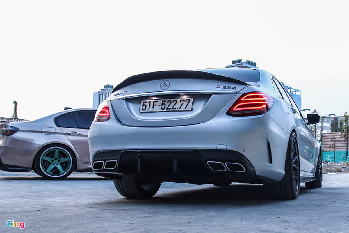 Mercedes-AMG C63 S cua Cuong Do la tai xuat voi dien mao moi-Hinh-5