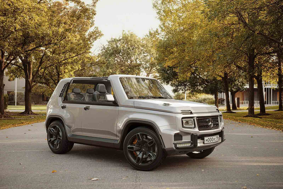 Ngam SUV hang hiem G-NIVA 2020 - xe Mercedes G-Class 