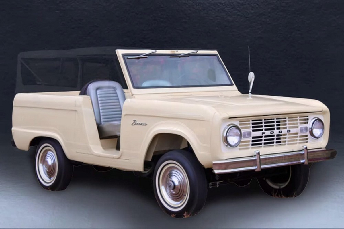 Xem qua trinh tien hoa cua Ford Bronco ke tu nam 1966