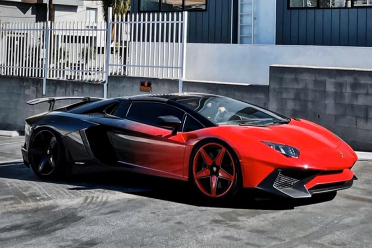 Ngam Lamborghini Huracan Liberty Walk mau doc cua Chris Brown-Hinh-3