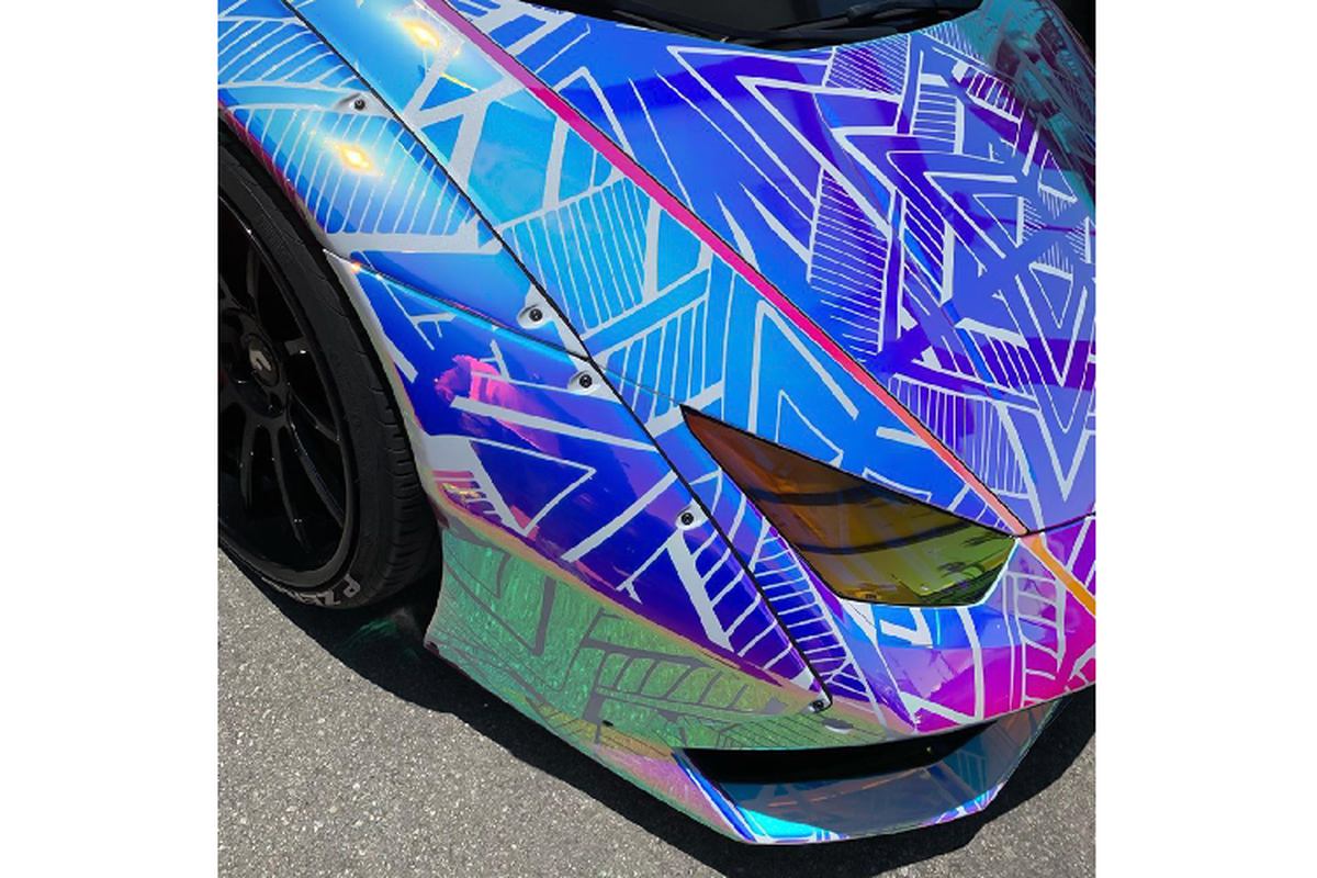 Ngam Lamborghini Huracan Liberty Walk mau doc cua Chris Brown-Hinh-6