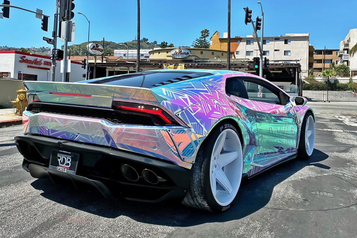 Ngam Lamborghini Huracan Liberty Walk mau doc cua Chris Brown-Hinh-8