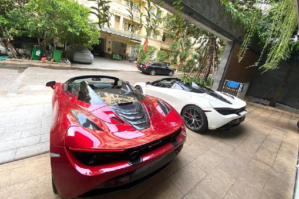 Bo doi McLaren 720S Spider trong garage sieu xe tram ty o Sai Gon-Hinh-5