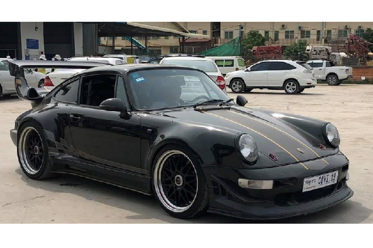 Porsche 930 Turbo cua dan choi Viet tai Campuchia ra bien “COVI.19“-Hinh-2