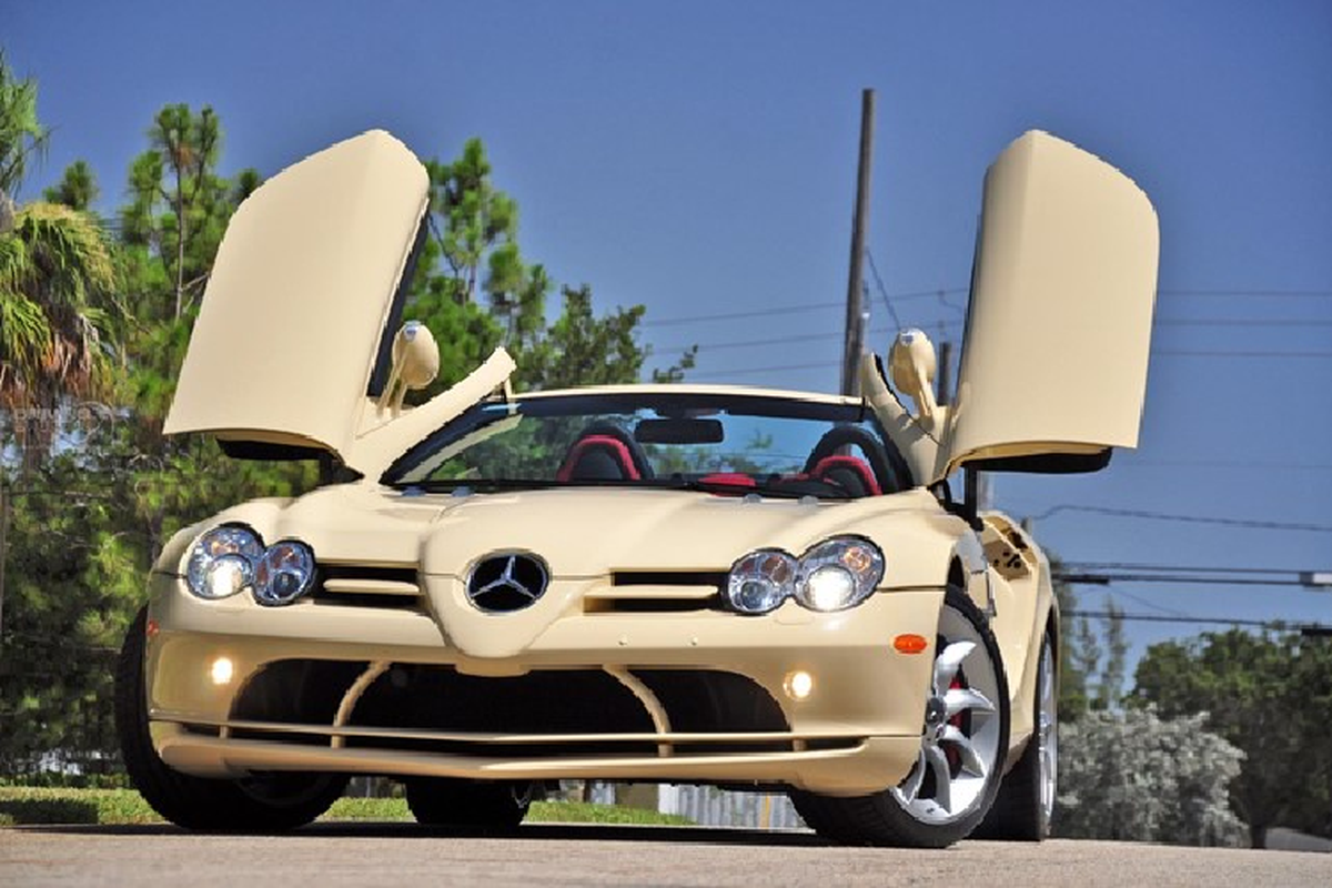 Mercedes-Benz SLR McLaren mau son Elfenbein doc nhat the gioi