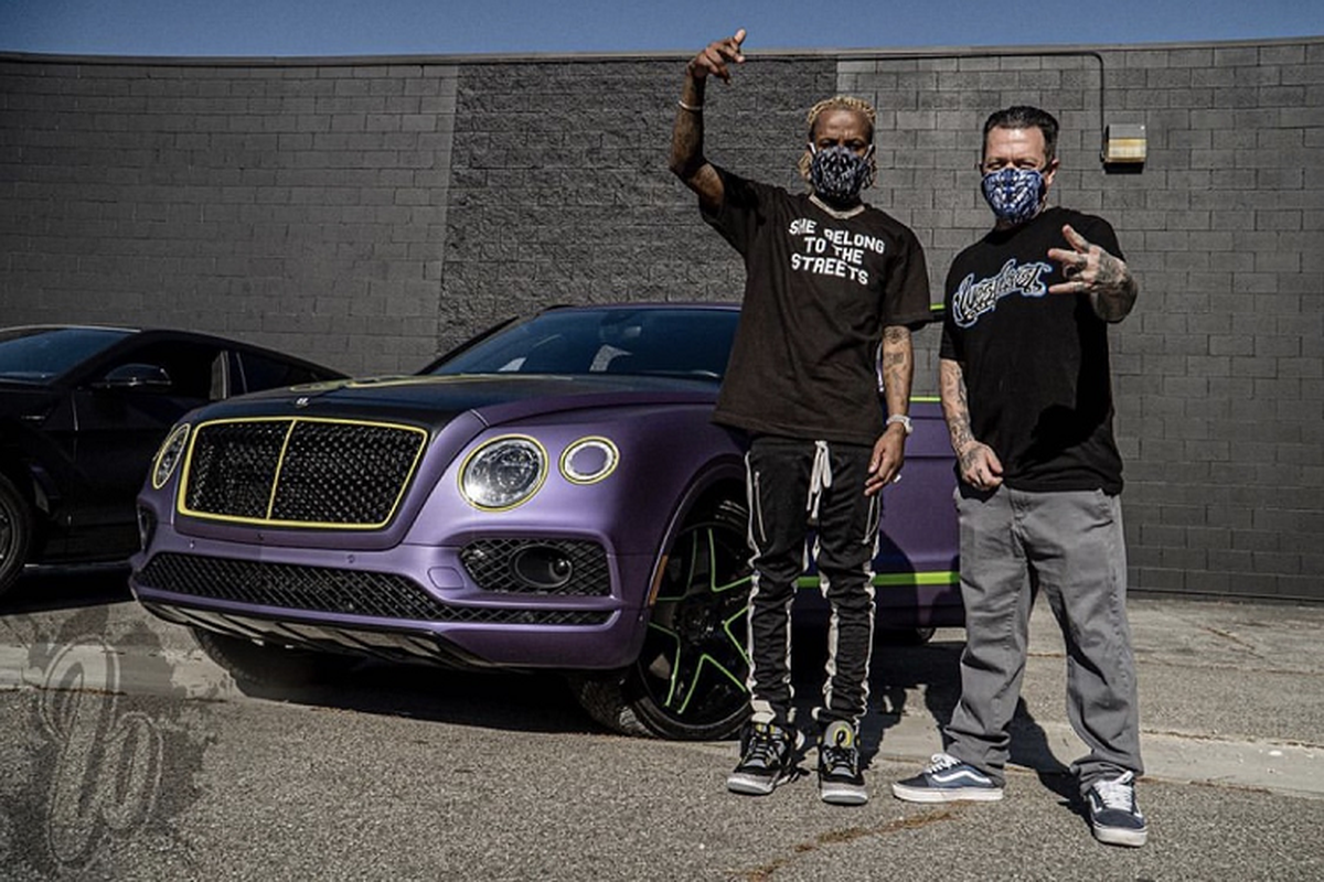 Rich The Kid cung West Coast Customs “lot xac” Bentley Bentayga-Hinh-2