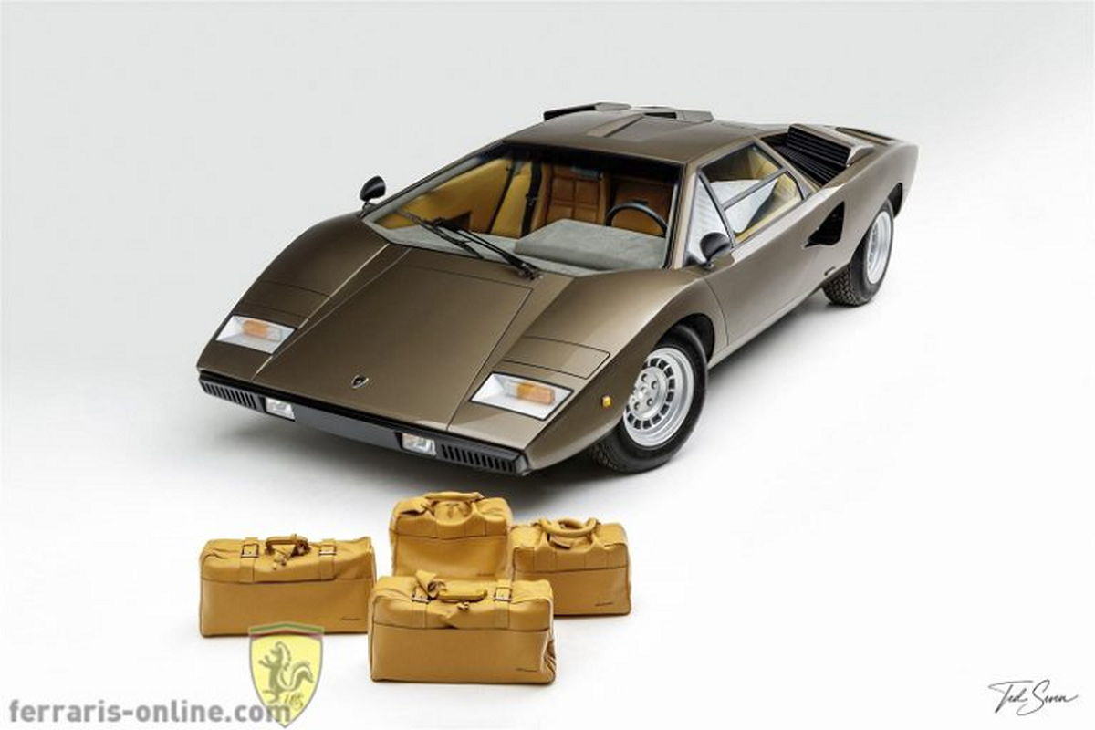 Chi tiet sieu xe Lamborghini Countach Periscopio cuc hiem