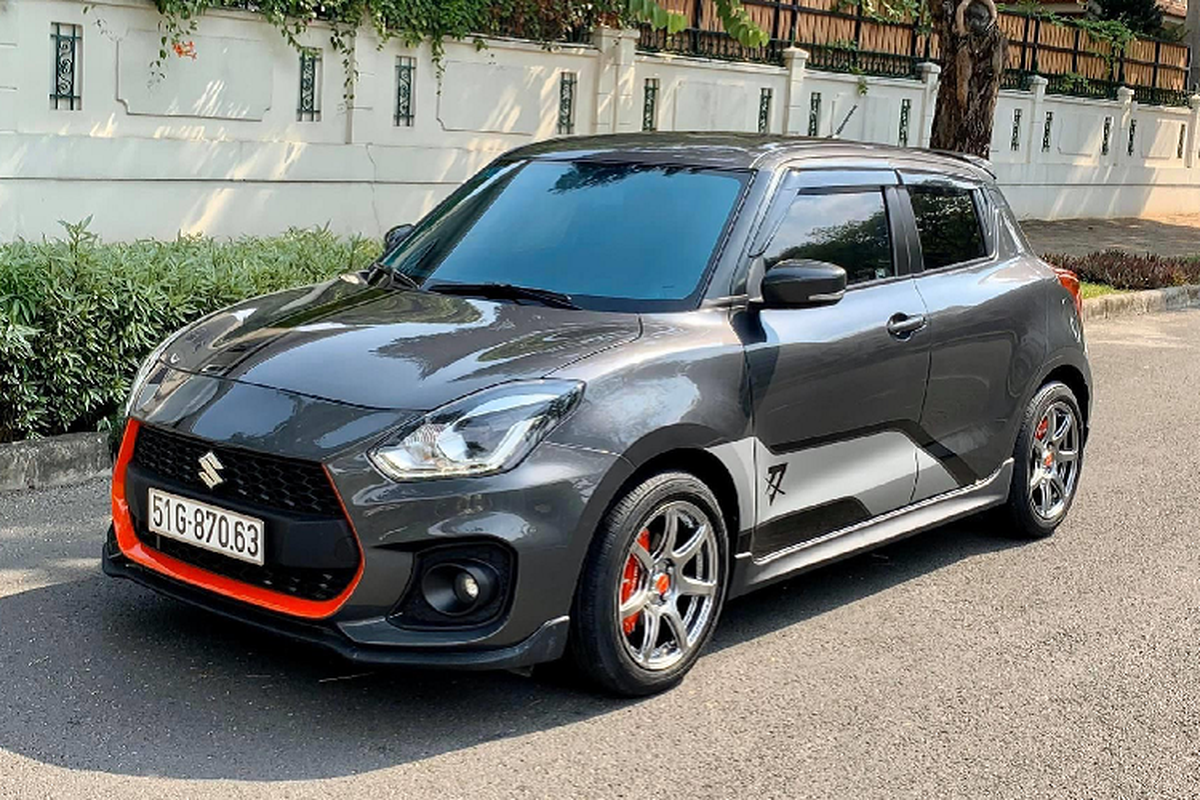 Suzuki Swift do phong cach Katana hon 550 trieu o Sai Gon