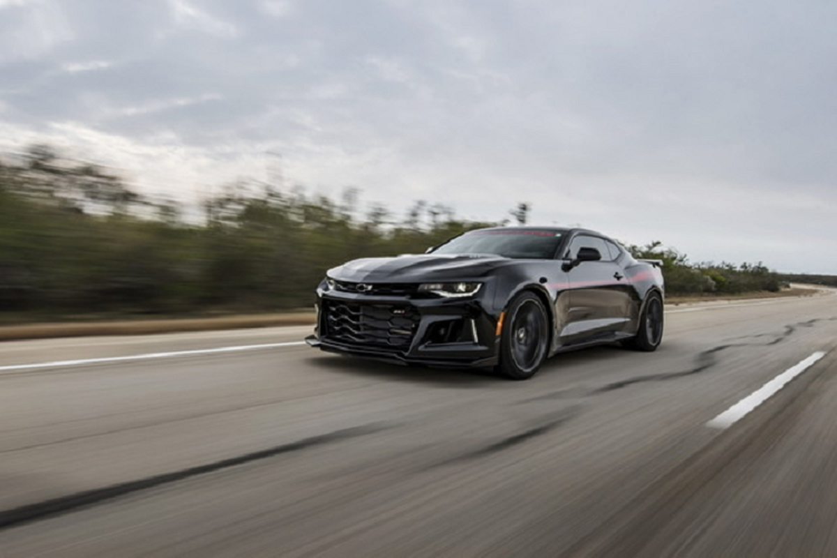 Hennessey Performance thu nghiem Camaro ZL1 Exorcist 1000 ma luc