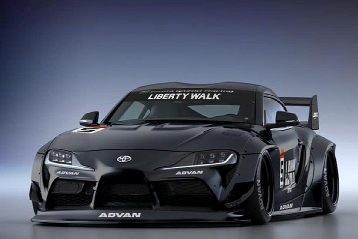 Can canh Toyota GR Supra 2021 dau tien do Liberty Walk-Hinh-7